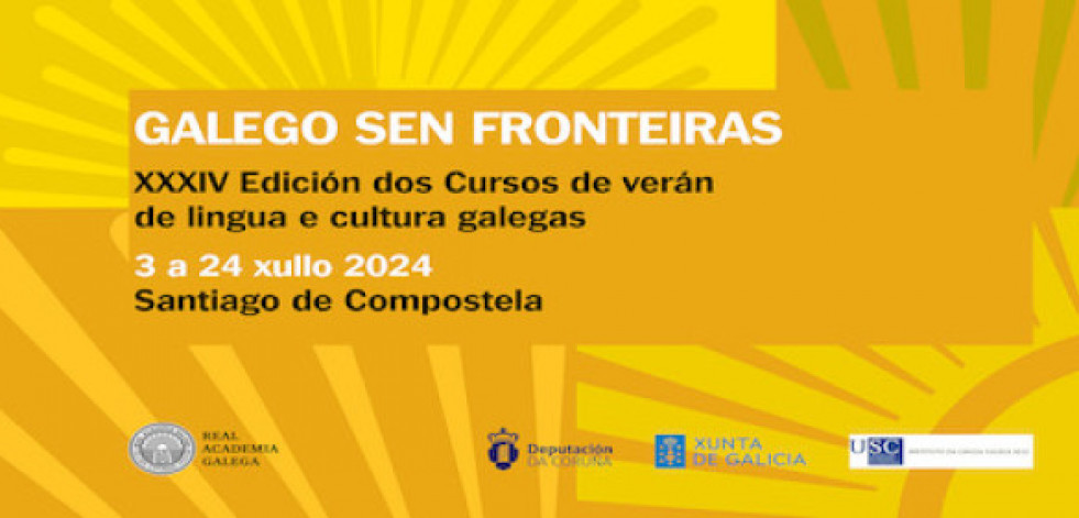 XXXIV edición dos cursos de lingua e cultura galegas: Galego sen fronteiras
