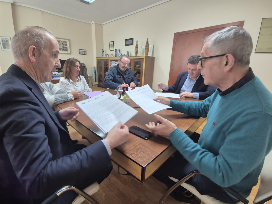 Los alcaldes de Carballo, Coristanco, Malpica y Ponteceso firman un nuevo convenio del CIM