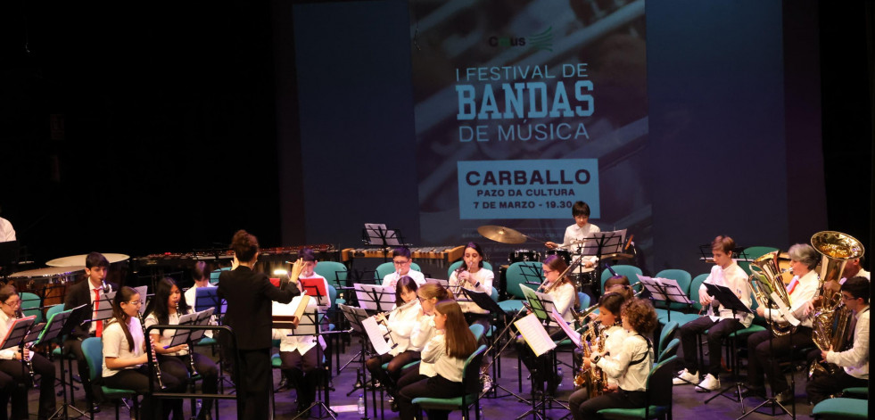 Música por los cuatro costados en el Conservatorio de Carballo