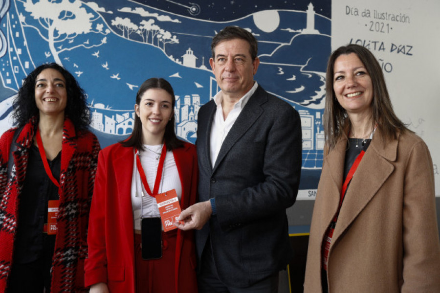 Lara Méndez, secretaria de Organización del PSdeG en la nueva Ejecutiva de Besteiro, que es paritaria