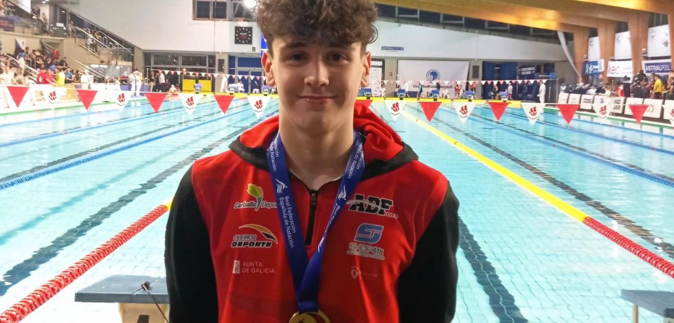 Anxo Fuentefría, nuevo campeón de España júnior en 200 braza