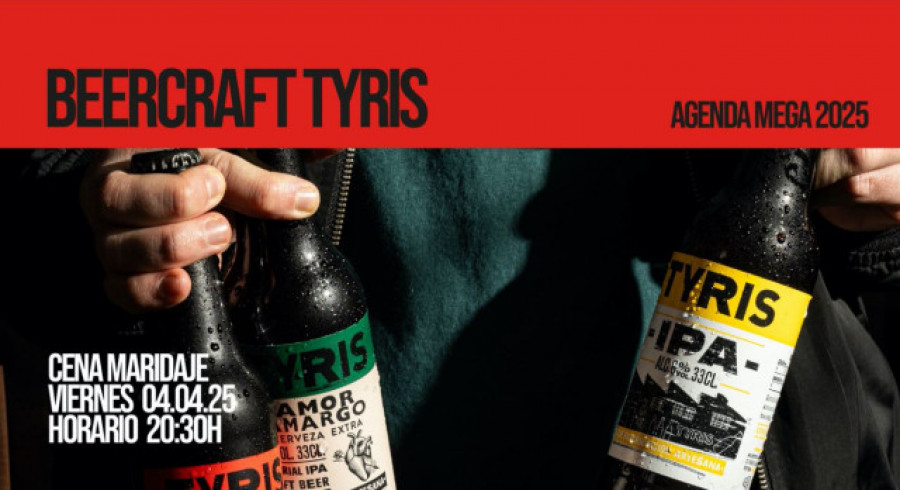 MEGA celebra su primera sesión #Beercraft del año de la mano de la cervecera artesana Tyris