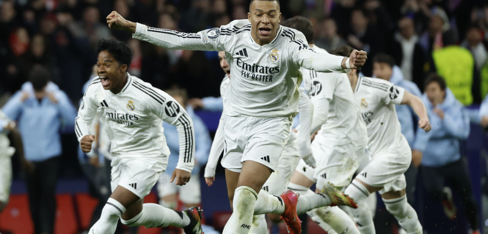 El Real Madrid logra el pase a los cuartos ante el Atlético de Madrid (1-0)