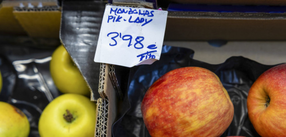 Los precios de los alimentos suben un 1,6% en Galicia en febrero