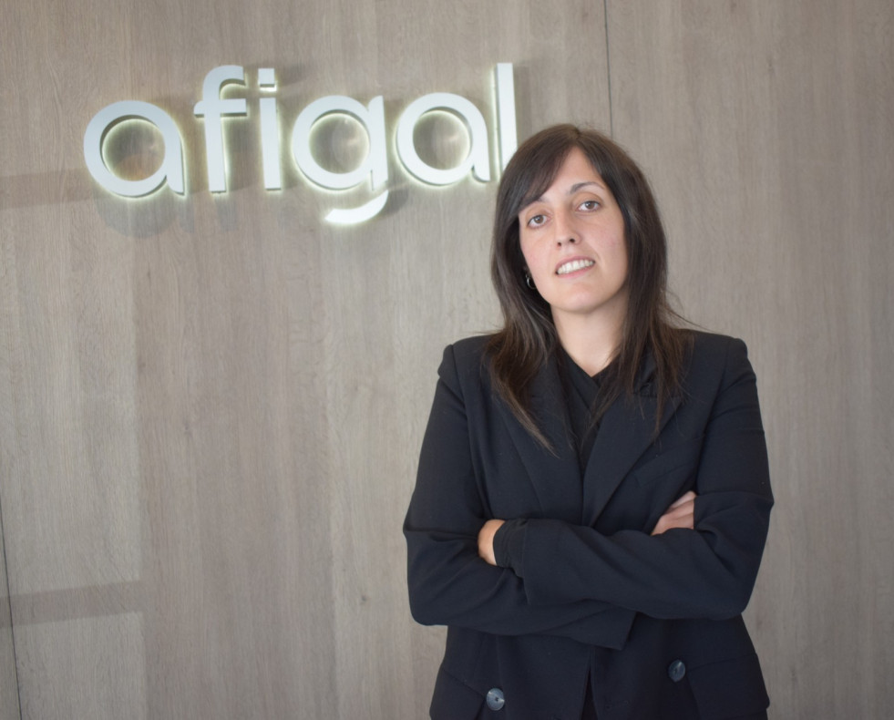 Eva Pérez, jefa de zona Costa da Morte de Afigal
