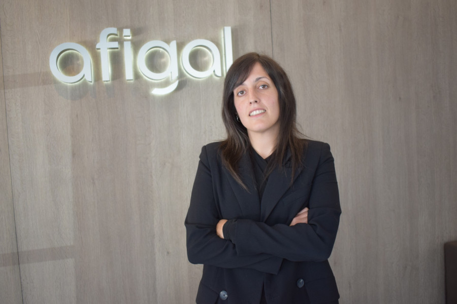 Eva Pérez, jefa de zona Costa da Morte de Afigal: "El objetivo de Afigal es facilitar el acceso al crédito de pymes, autónomos y emprendedores"