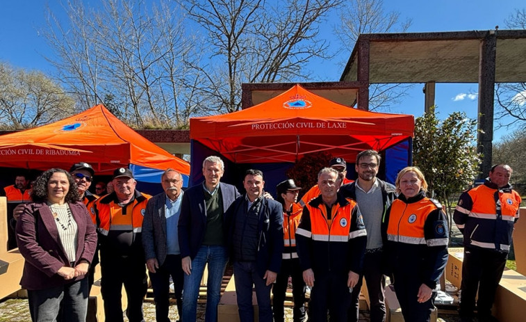 La Xunta refuerza a Protección Civil de la zona con equipamiento