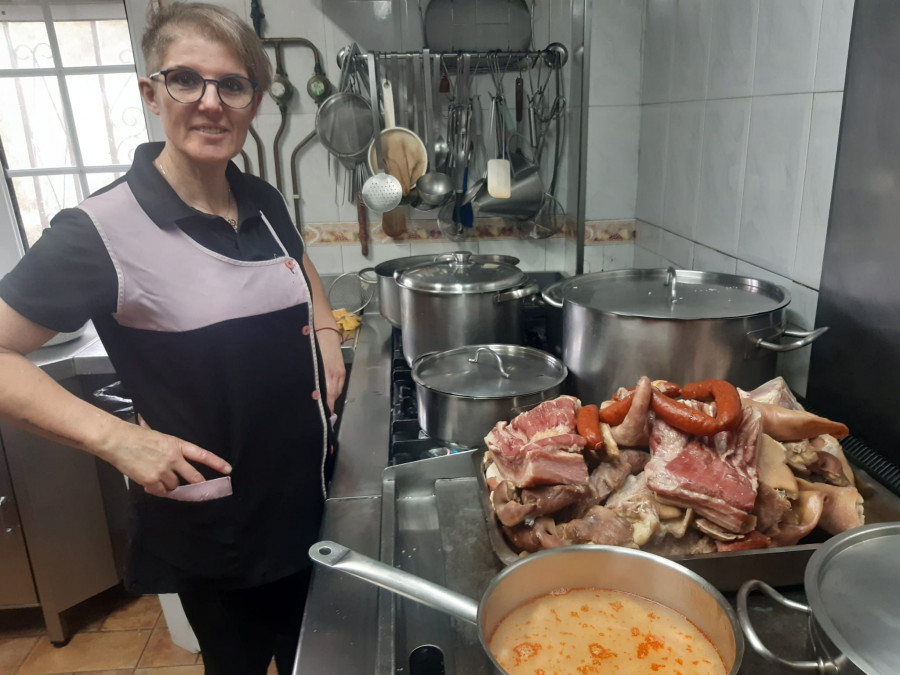 Ruta de Cocidos: Casa Maroñas, en San Clemente-Zas