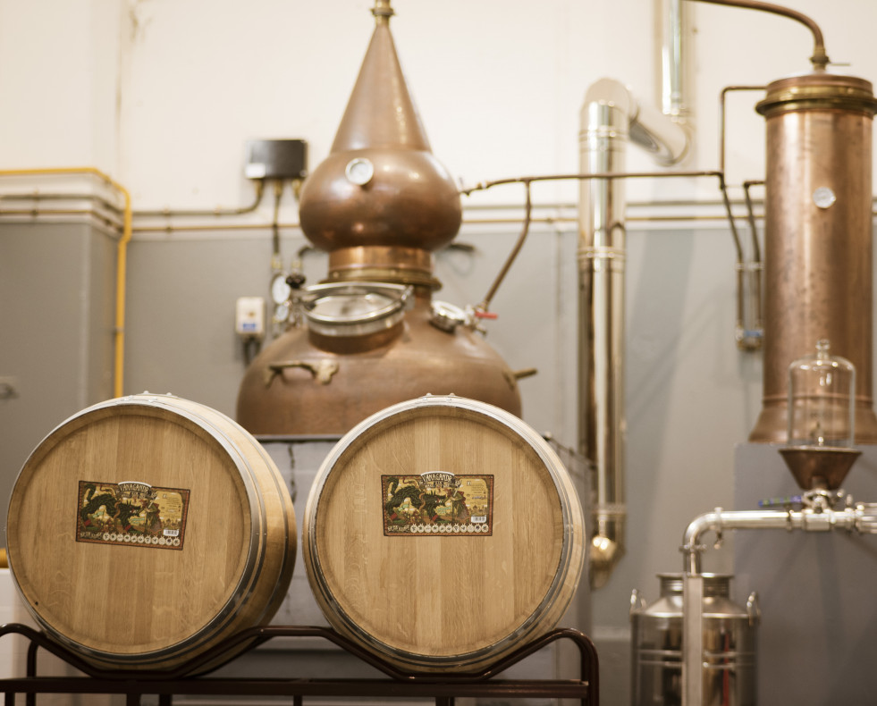 Vánagandr Gin Aged, ginebra envejecida durante un año en barrica de roble francés