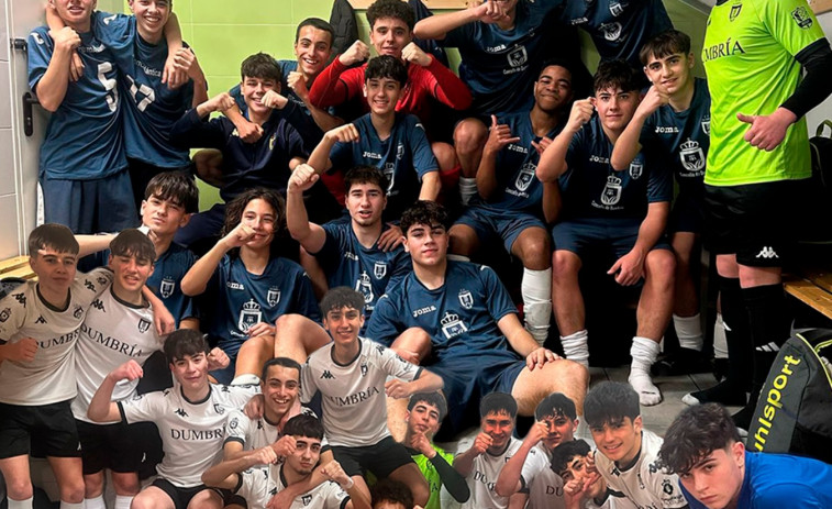 El Dumbría cadete sube a Preferente Futgal a falta de 7 jornadas para acabar la liga