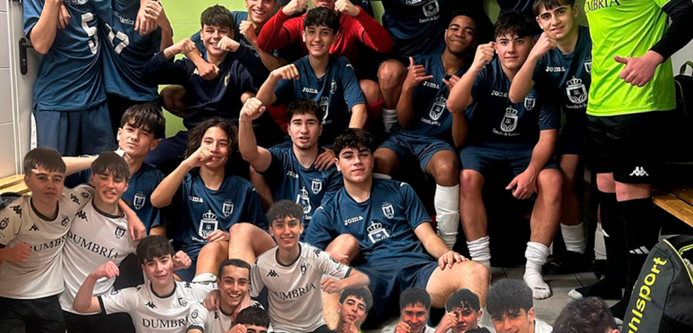 El Dumbría cadete sube a Preferente Futgal a falta de 7 jornadas para acabar la liga
