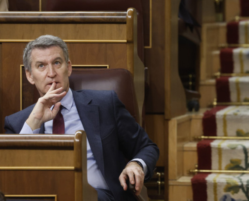EllderdelPPAlbertoNezFeijodurantelasesindecontrolalEjecutivoquetienelugarestemircolesenelCongreso.