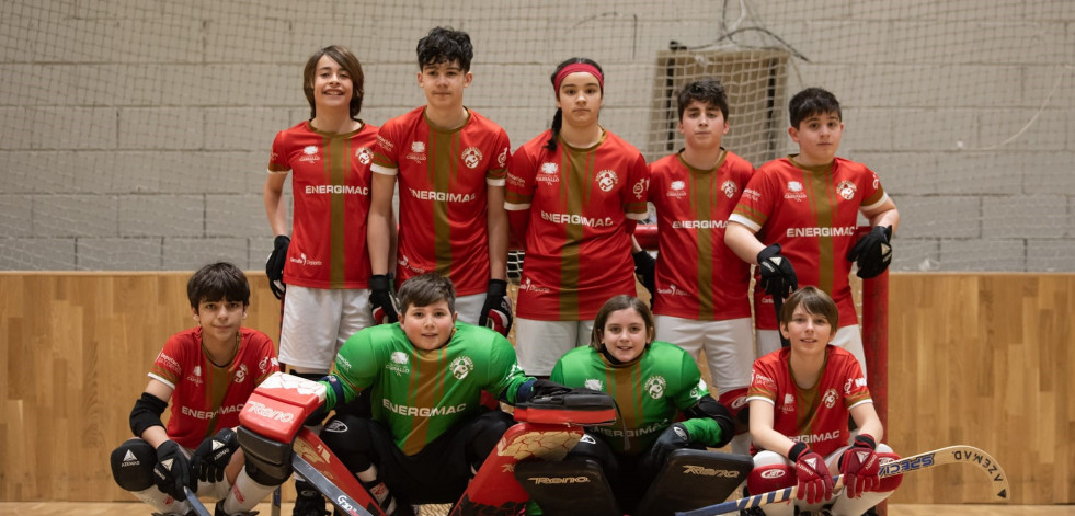 El equipo alevín del Lubiáns, a la Final a 4 del Campeonato Gallego y a la fase sector del Campeonato de España