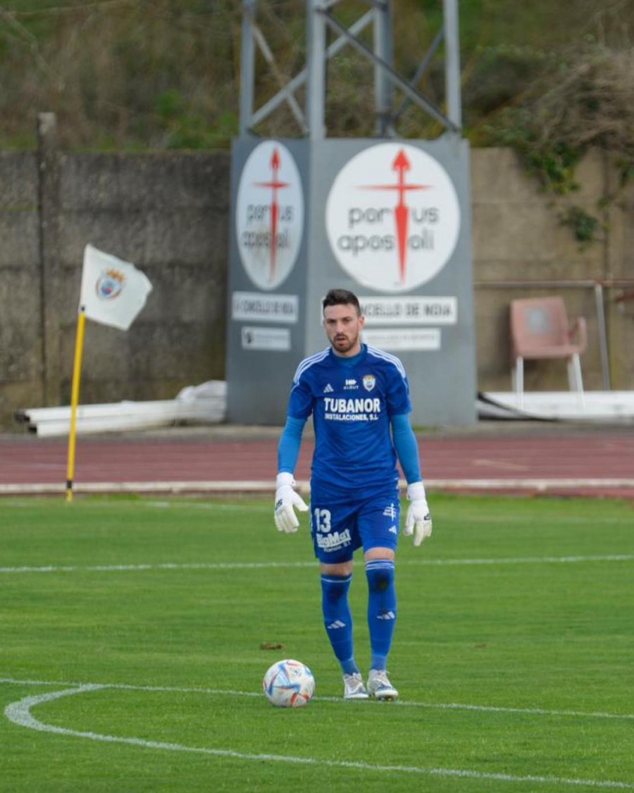 El CF Muxía ficha al portero del UC Cee, Iago Bouzón