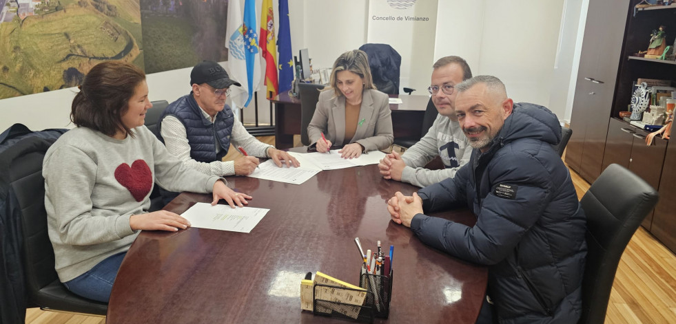 El Concello de Vimianzo renueva el convenio de colaboración con el Baíñas