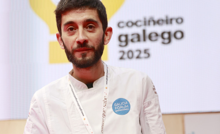 Víctor Basante, del ‘Arrueiro’ de Laxe, mejor cocinero gallego 2025 en el Fórum Gastronómico