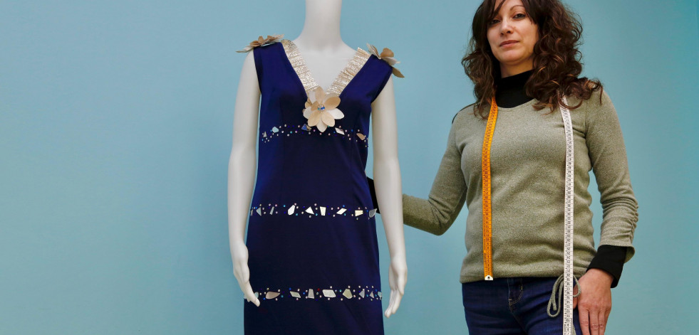 Diseños con encaje de Camariñas y Swarovski desde un taller de O Piñeiriño  a las pasarelas