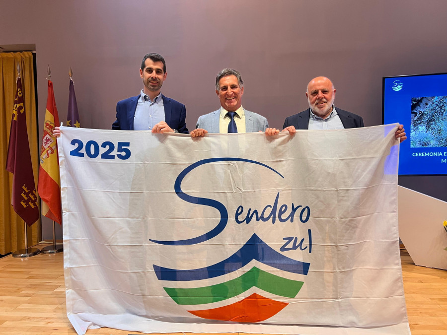 El Sendeiro de Saldoiro de Caión recibe su duodécimo distintivo azul consecutivo