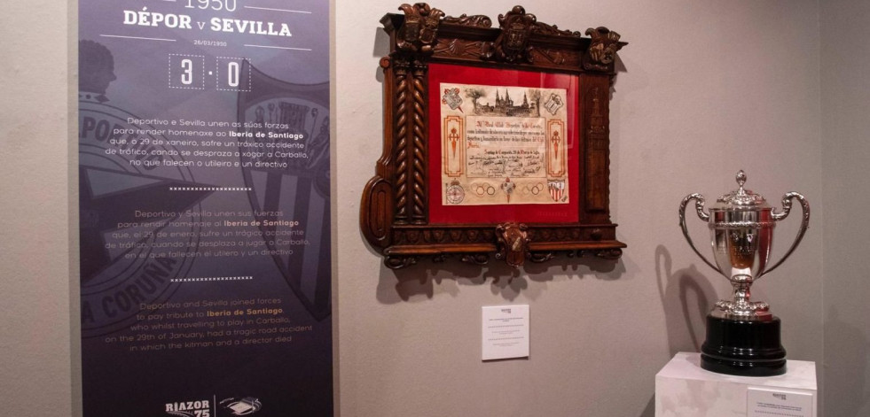 MEMORIA BLANQUIAZUL | Deportivo y Sevilla, el inicio solidario de una larga amistad hace 75 años