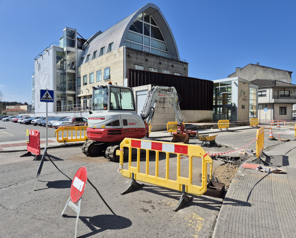 Obras calle pan carballo