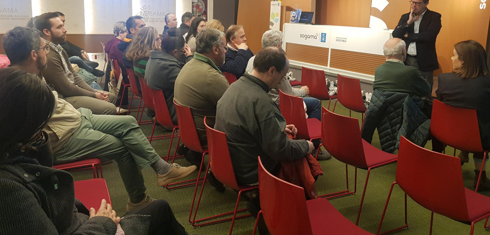 Empresarios coruñeses asisten en Sogama a un encuentro sobre economía circular y sostenibilidad