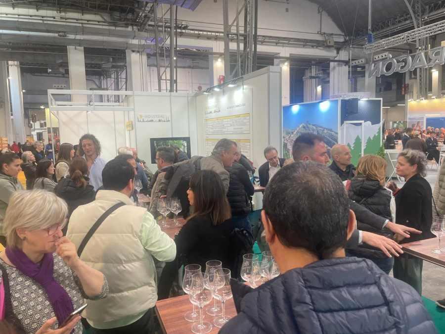 Caneliñas, protagonista en la feria de turismo de Barcelona