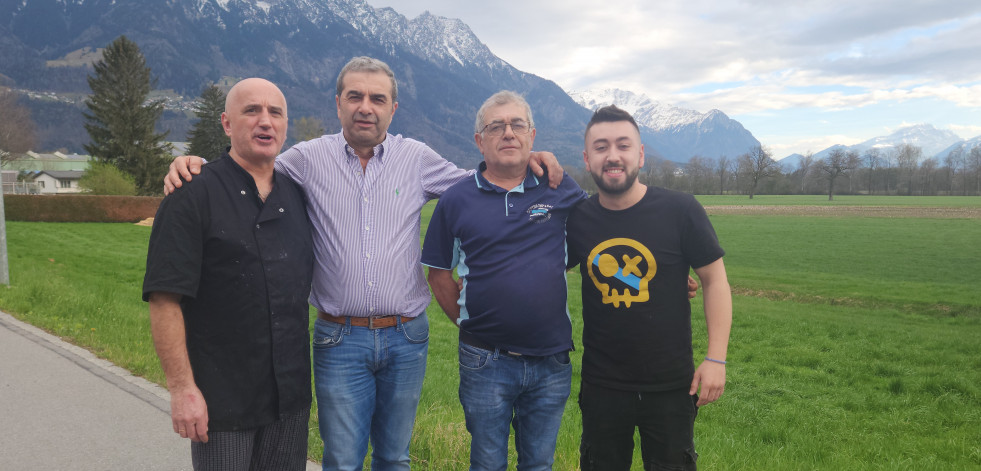 Despedida en el centro español de Liechtenstein, con raíces en la Costa da Morte