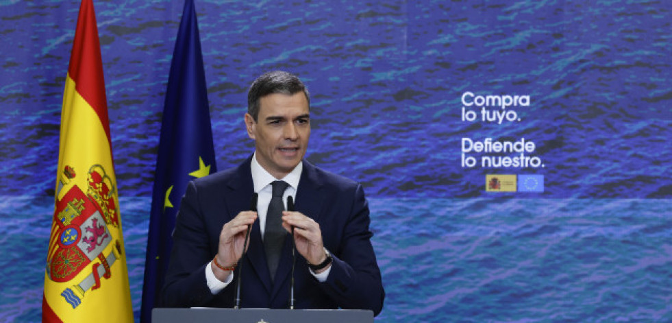 Sánchez anuncia un plan de respuesta a los aranceles dotado con 14.100 millones de euros