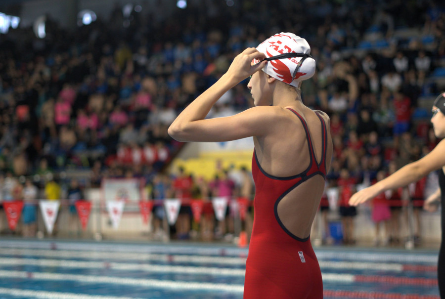Carballo acoge una jornada de la Liga Gallega de Natación Infantil