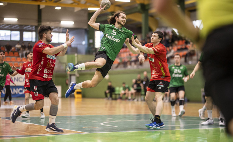 Los carballeses solo mandaron al comienzo de la primera mitad
