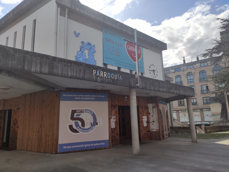 Carballo: Semana Santa, templo jubilar y 50º aniversario de la iglesia
