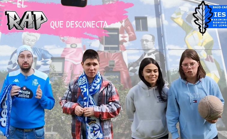 Premiados dos trabajos del  IES Maximino Romero de Baio en el certamen Cine y Salud