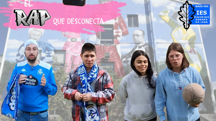 Premiados dos trabajos del  IES Maximino Romero de Baio en el certamen Cine y Salud