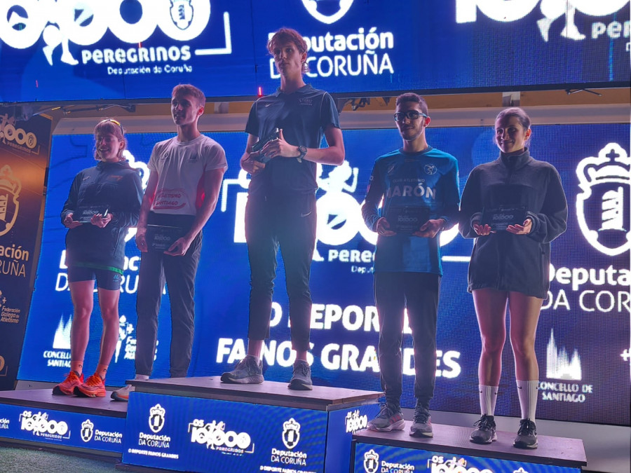 Elián Numa gana la prueba de 5 kilómetros ‘Os 10.000 peregrinos’