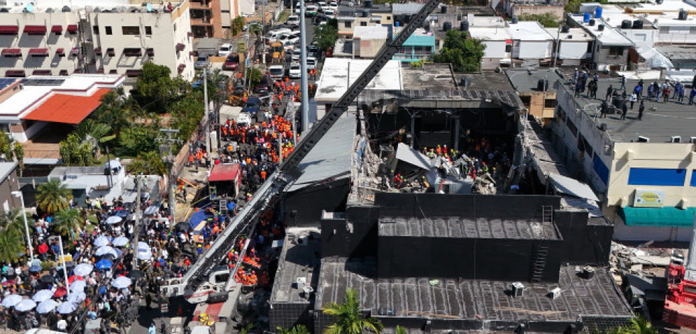 Ascienden a cerca de cien los muertos por el desplome del techo de una discoteca en Santo Domingo