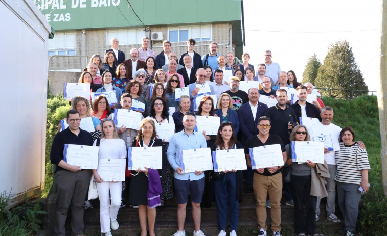 Diplomas de calidad turística para 35 negocios de la Costa da Morte