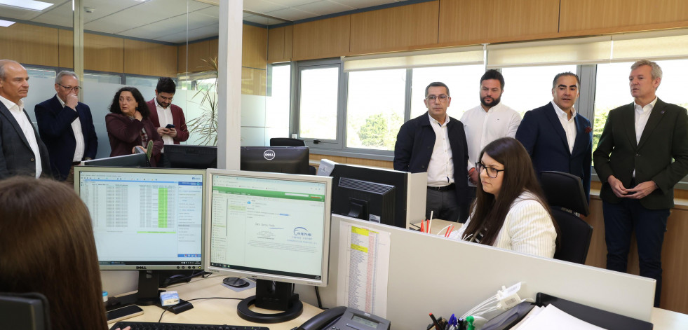 Rueda pone en valor la labor de Gesuga, que inaugura nueva plataforma logística