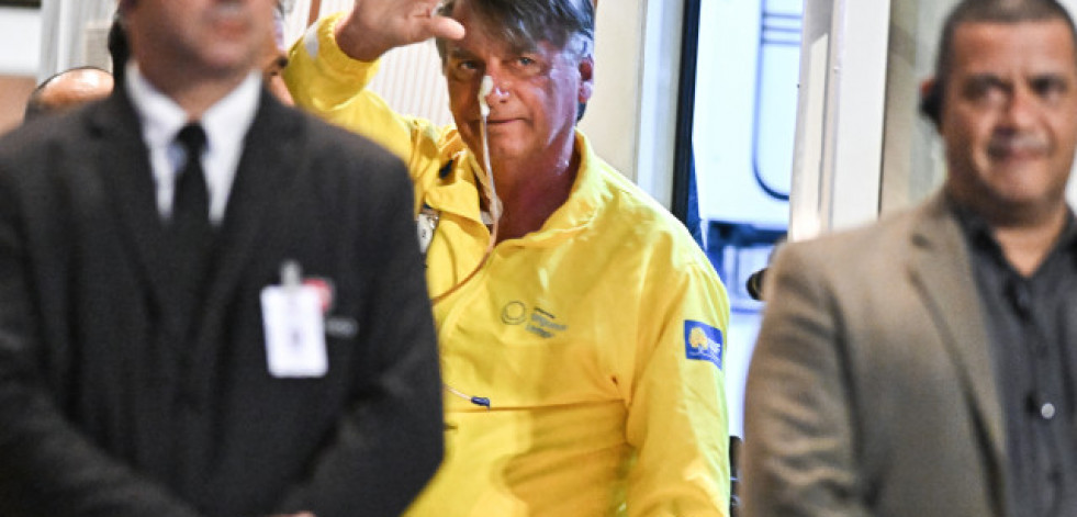 Bolsonaro vuelve a ser operado en Brasilia por una obstrucción intestinal