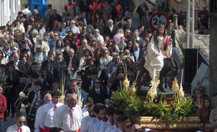 Procesión de Ramos en Fisterra