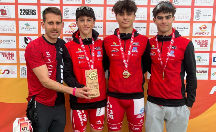 Los júniors de la AD Fogar se proclaman campeones de España de duatlón