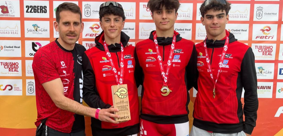 Los júniors de la AD Fogar se proclaman campeones de España de duatlón
