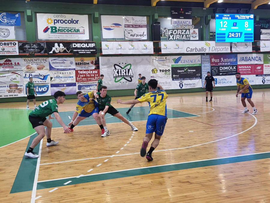 El Calvo Xiria B se jugará en Oleiros en título y el ascenso