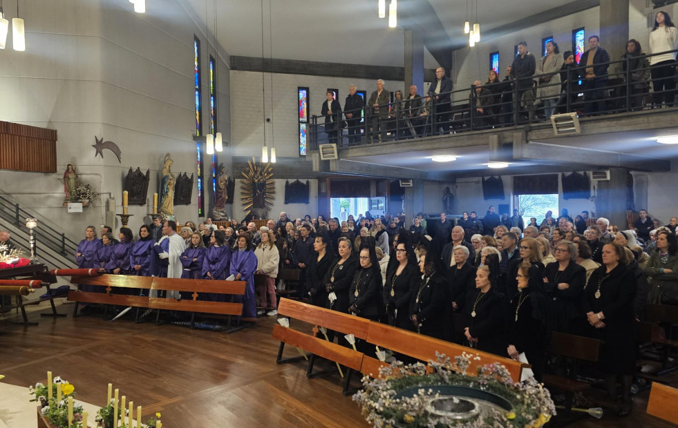 Misa de Viernes Santo en Carballo, sin procesión este año