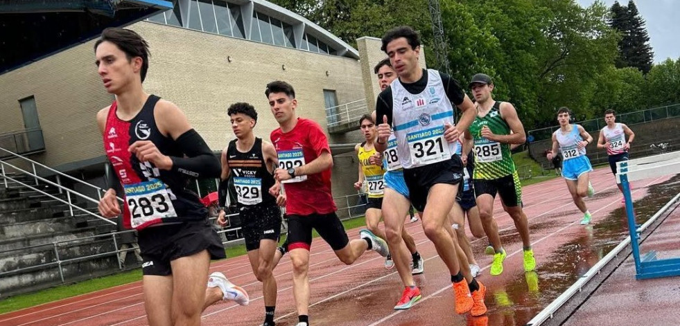 Iago Prada logra el bronce en 5.000 metros lisos en el Autonómico Sub-20