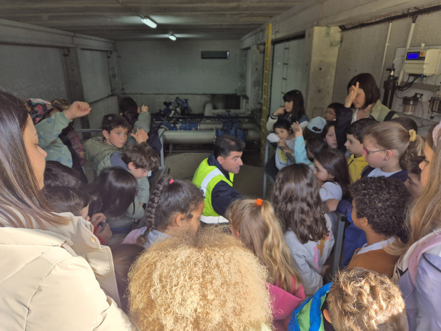 Carballo inicia una nueva campaña para dar a conocer  el ciclo del agua municipal