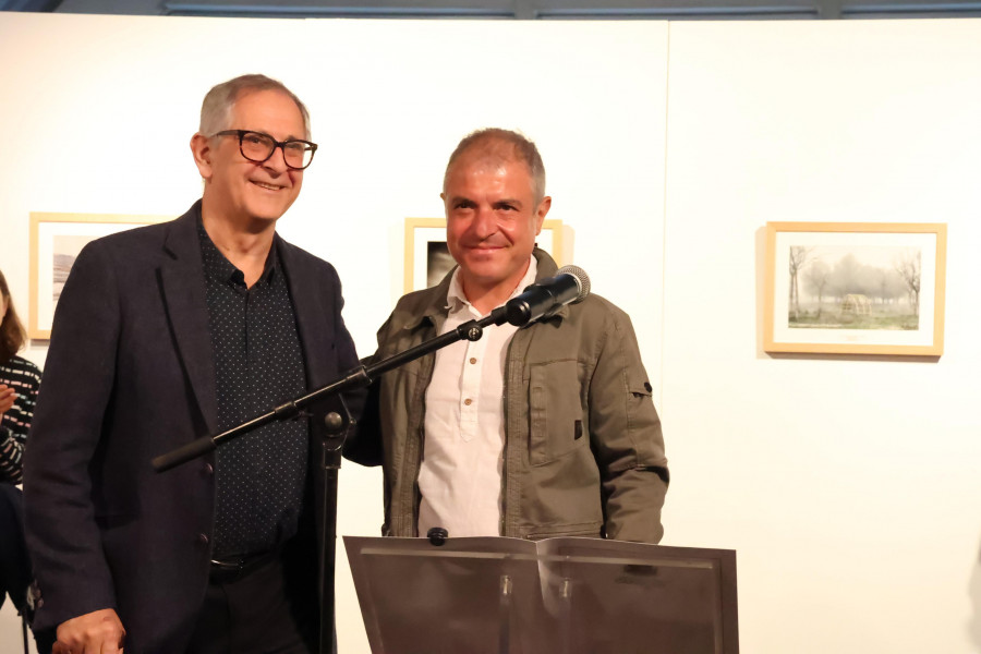 Entrega de premios del certamen Xosé Manuel Eirís en el Pazo carballés