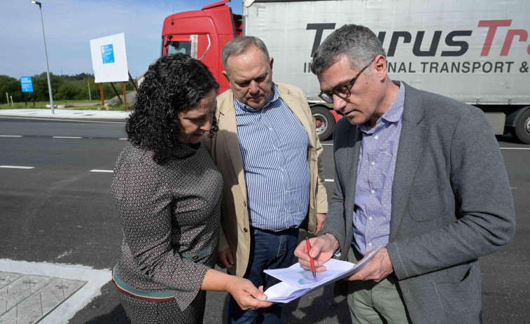 La Xunta invierte 120.000 euros en viarios del polígono de A Laracha
