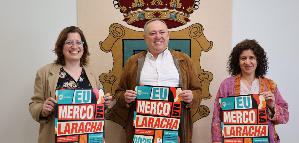 La tercera edición de ‘Eu merco na Laracha’ llega para reactivar el comercio local