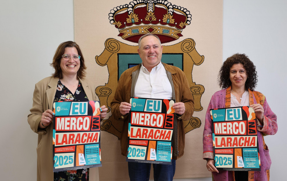 La tercera edición de ‘Eu merco na Laracha’ llega para reactivar el comercio local