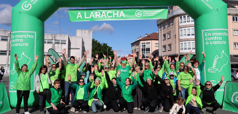 Andaina contra el cáncer en A Laracha